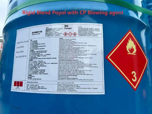 Blend Polyol and Isocyanate Rigid Foam Stable Insulation Material Offering Superior Thermal Performance for Industrial