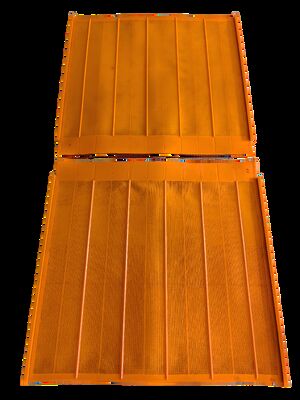 Résistance à l'abrasion Bonne maille d'écran en polyuréthane avec un allongement élevé Compatible pour les tâches de dépistage de la machine d'écran