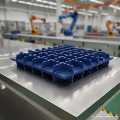 High elongation Screen panel thickness 30 to 60mm suitable for creating secure partitions and protective enclosures in manufacturing environments