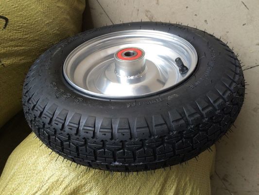 Size 350-400mm Industrial Polyurethane PU Foam Wheel For Trolley Barrow Golf Car