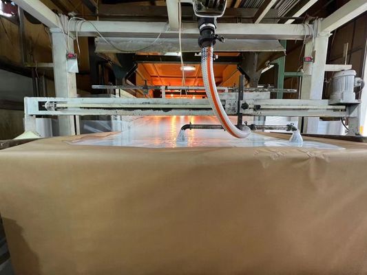 90+15g Foaming PE Coated Kraft Paper Peelable Brown Kraft Paper Roll