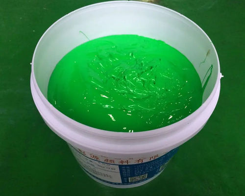 Colored Viscous Green Pigment Paste Polyurethane Foam Additives