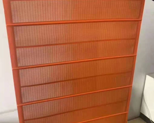 700mm*1040mm Polyurethane Fine Screen Mesh For Screener