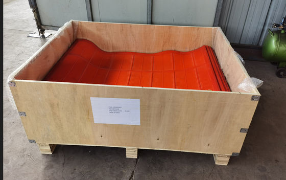 High Frequency Polyurethane Screen Mesh 700mm*1040mm Polyurethane Fine Screen
