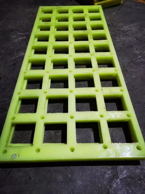 Min Thickness 21mm Tension Polyurethane Screen Mesh For Quarry