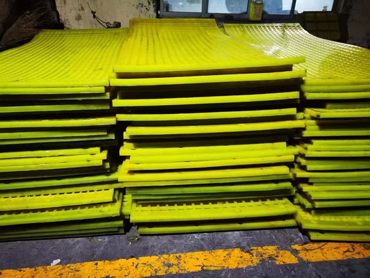 Min 3mm Aperture Tensioned Polyurethane Screen Mesh For Stone Sieving