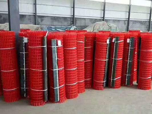 Polyurethane TPU Tufflex Screen Mesh With Steel Hooks No Blind