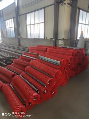 Polyurethane Coated Vibrating Screen Mesh Self Cleaning Steel Core Polyurethane Screen