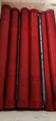 Polyurethane Coated Vibrating Screen Mesh Self Cleaning Steel Core Polyurethane Screen