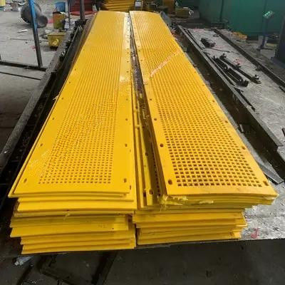 Easy To Install PU Screen Mesh flip flop screen for coal sieving