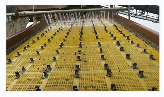Rectangle Modular Polyurethane Screen Mesh For Quarry Rubber Tension Screen