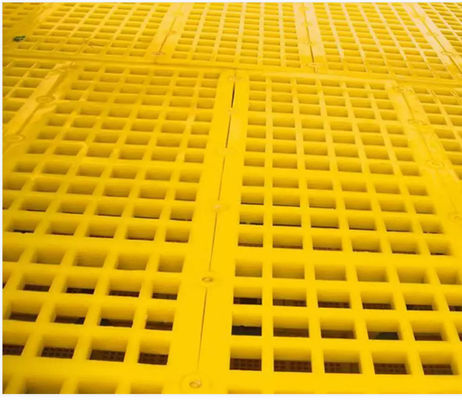 Press Bar Connection Polyurethane Modular Screen Panel For Dewatering Screen Panel