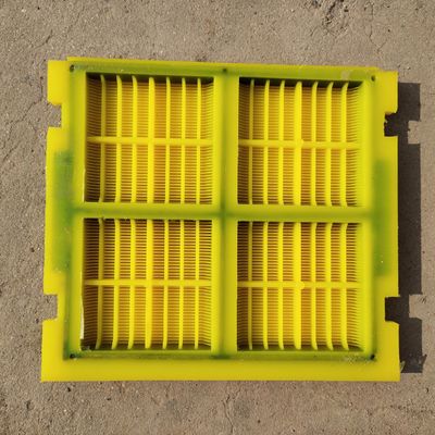 305*305mm Modular Industrial Polyurethane Screen Mesh For Rectilinear Vibrating Screen Machine
