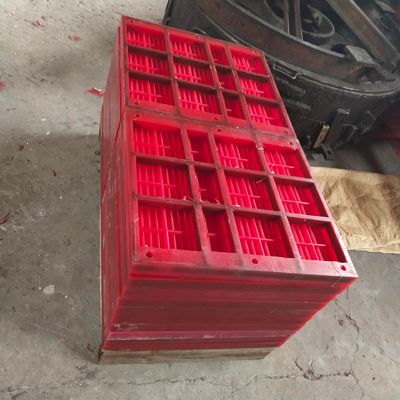 305*305mm Modular Industrial Polyurethane Screen Mesh For Wheel Sander