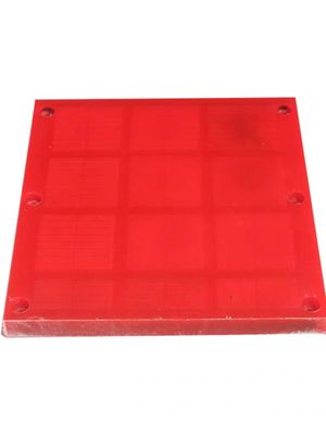 80-95A Hardness Modular Polyurethane Screen Panel With No Blinding
