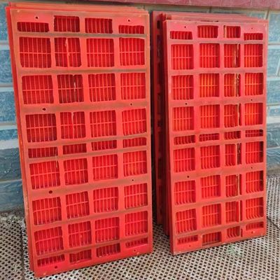 40mm Thickness Polyurethane Modular Screen Mesh For Stone Sieving