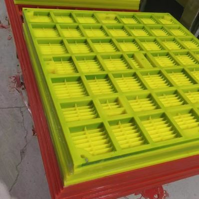 Press Bar Connection Polyurethane Modular Screen Panel For Dewatering Screen Panel