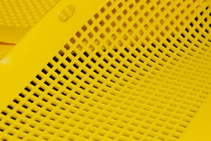 Non Blinding Flip Flow Polyurethane Screen Mesh For Recycling And Skip Waste Mining Industry