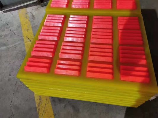 Twice Casting Polyurethane Screen Panel For Mining Screen Machine Without Blind