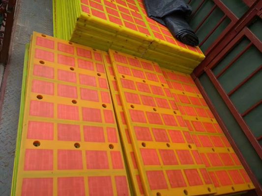 Twice Casting Polyurethane Screen Panel For Mining Screen Machine Without Blind
