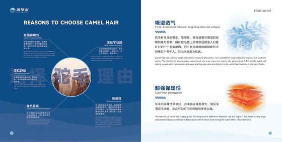 Uv Resistance mattress core Hai Mengwei Camel Hair Cushion Series