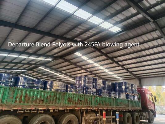 Blend Polyol With Cyclopentane Blowing Agent For Sandwich Panel