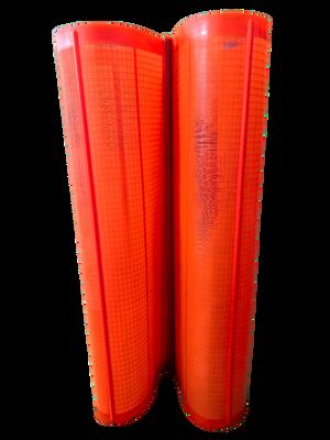 İyi aşınma direnci, germe dayanıklılığı ≥ 25MPa ve ekran performansı için 0.045mm ila 1.0mm açıklık boyutlarına sahip poliüretan ekran örgüsü