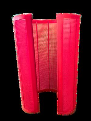 İyi aşınma direnci, germe dayanıklılığı ≥ 25MPa ve ekran performansı için 0.045mm ila 1.0mm açıklık boyutlarına sahip poliüretan ekran örgüsü