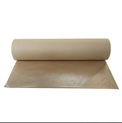 Brown PE Foaming Kraft Paper Unpeelable 110+15g Mix Wood Pulp