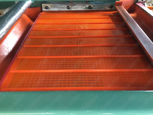 700mm*1040mm Polyurethane Fine Screen Mesh For Screener